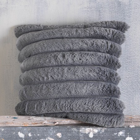 Σετ Μαξιλαροθήκες Διακόσμησης 2 Τεμαχίων Rythmos Trinity Γκρι Σκουρο 40x40