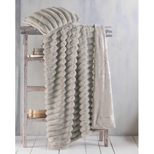 Κουβερτοπάπλωμα Μονό Rythmos Trinity Μπεζ 160x220