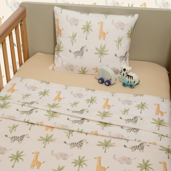 Σεντόνια Κούνιας Σετ 3τ -110x170 με λάστιχο Des -424...