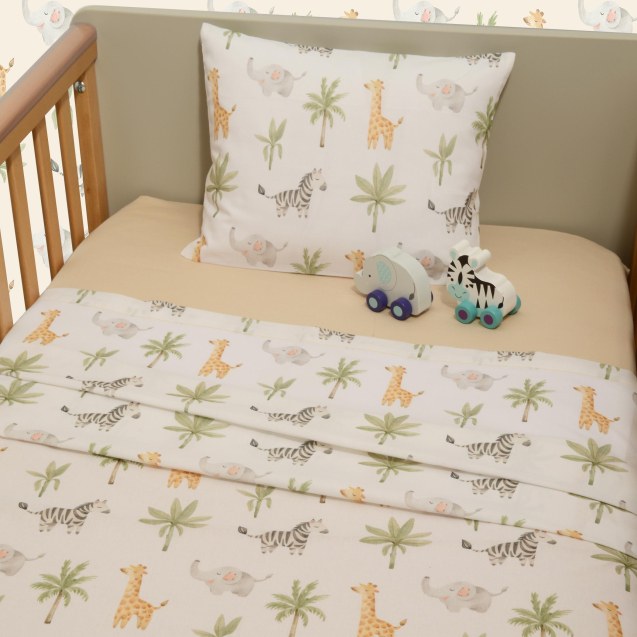 Σεντόνια Κούνιας Σετ 3τ -110x170 με λάστιχο Des...