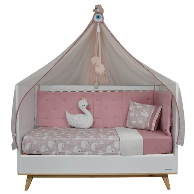Σετ Προίκας Μωρού 9Τμχ Bebe Stars Swan 3240