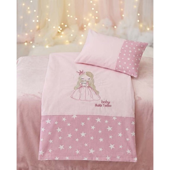 KATE ΣΕΤ ΣΕΝΤ - BEBE XΛ - 2*120x170cm 30x40cm 100%...