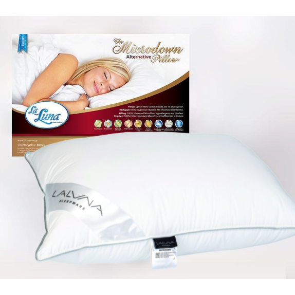 Μαξιλάρι Μέτριο La Luna The Microdown Alternative Pillow...