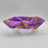Κορδέλα Μαλλιών The Hippo and The Donkey Purple Bow