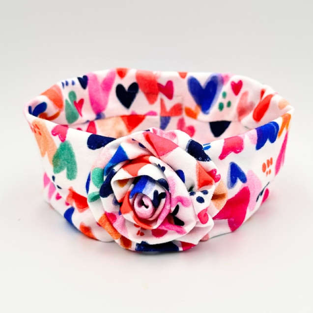 The Hippo and The Donkey Κορδέλα Μαλλιών The Hippo and The Donkey Hearts Daizy