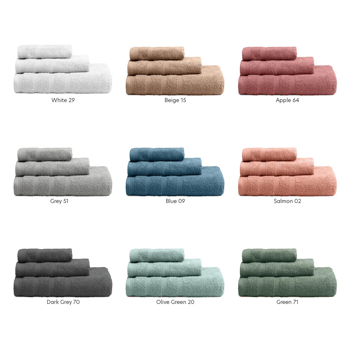 Πετσέτα Σώματος Adam Home 80X150 - Green 71