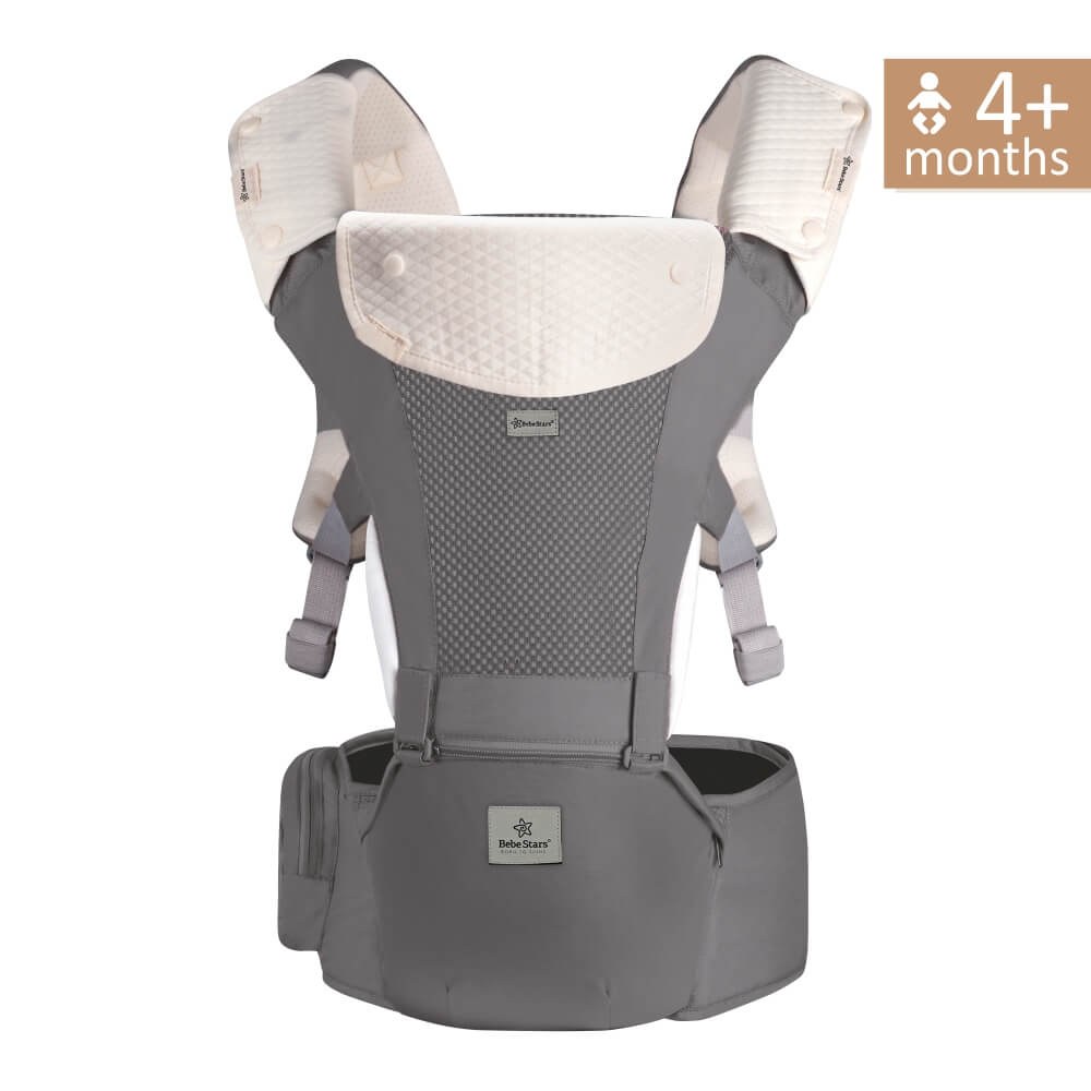 Bebe Stars Μάρσιπος Bebe Stars Hug Me Smoked Grey 225-186