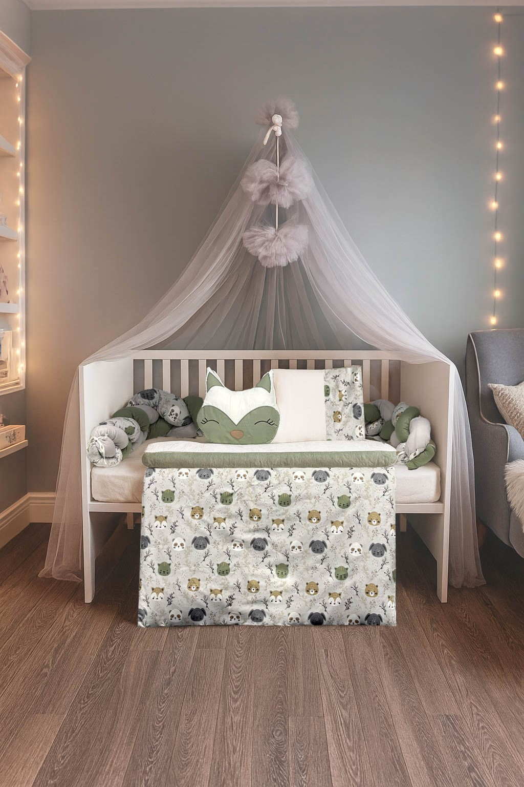 abo ΑΒΟ Σετ Προίκας 9Τμχ 70*140 Forest