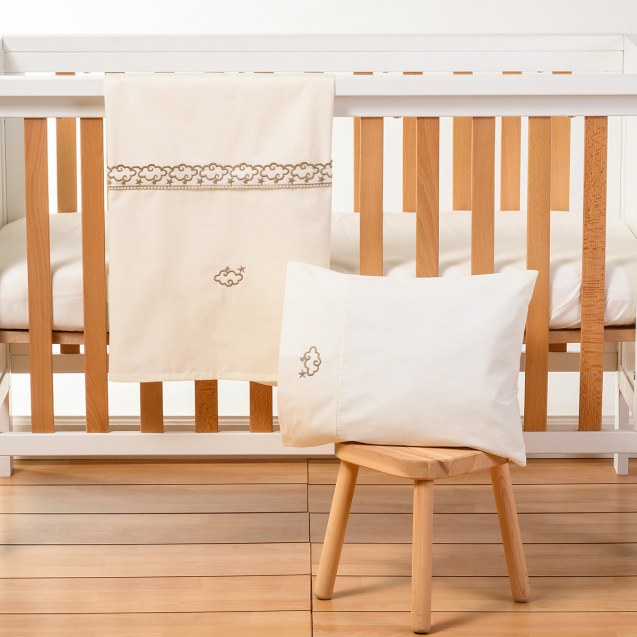 ΑΒΟ Σετ Σεντόνια 3Τμχ 70*140 Cloud Beige