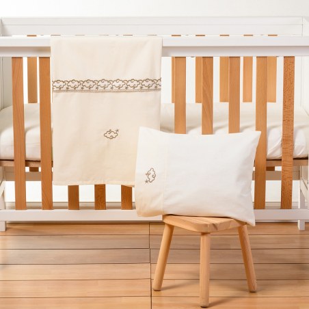 ΑΒΟ Σετ Σεντόνια 3Τμχ 70*140 Cloud Beige