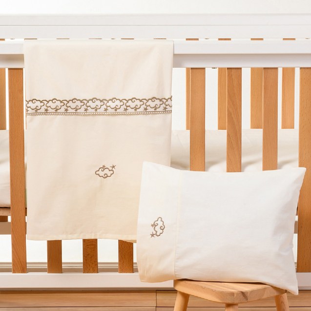 ΑΒΟ Σετ Σεντόνια 3Τμχ 70*140 Cloud Beige