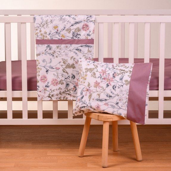 ΑΒΟ Σετ Σεντόνια 3Τμχ 70*140 Flower Garden