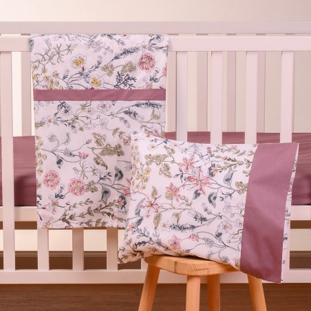 ΑΒΟ Σετ Σεντόνια 3Τμχ 70*140 Flower Garden