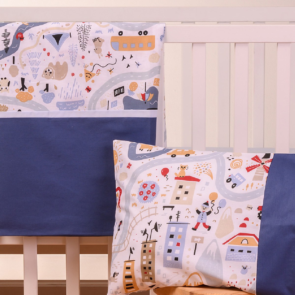 ΑΒΟ Σετ Σεντόνια 3Τμχ 70*140 Boy On Adventure