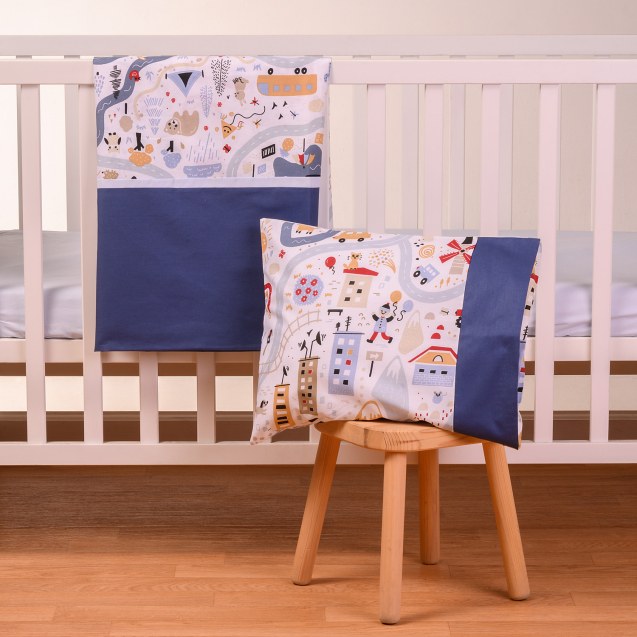 ΑΒΟ Σετ Σεντόνια 3Τμχ 70*140 Boy On Adventure