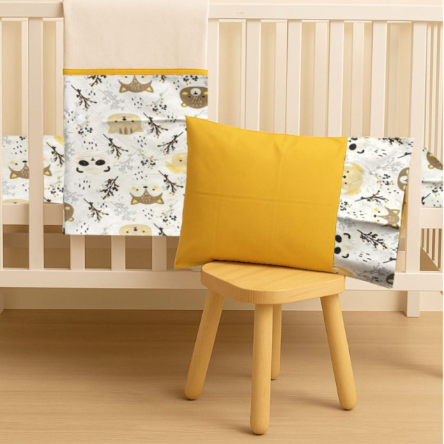 ΑΒΟ Σετ Σεντόνια 3Τμχ 70*140 Forest White