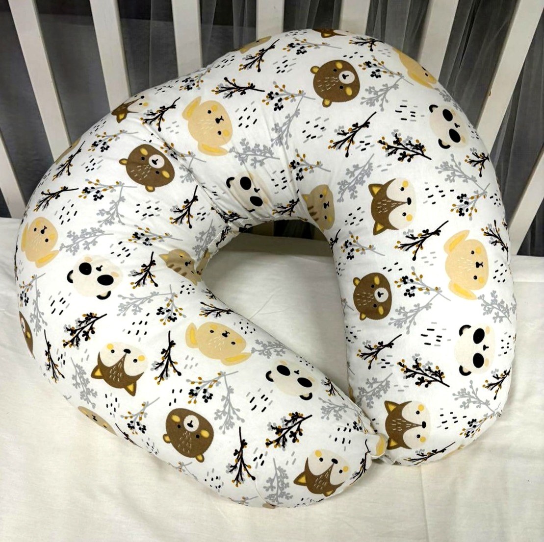 abo ΑΒΟ Μαξιλάρι Θηλασμού Forest White