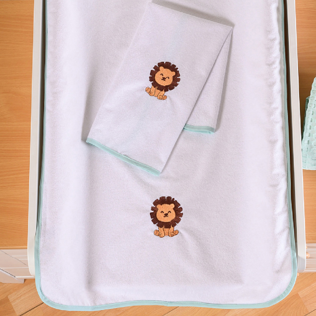 ΑΒΟ Σελτεδάκι 40*60 Μέντα Σχέδιο Λιοντάρι