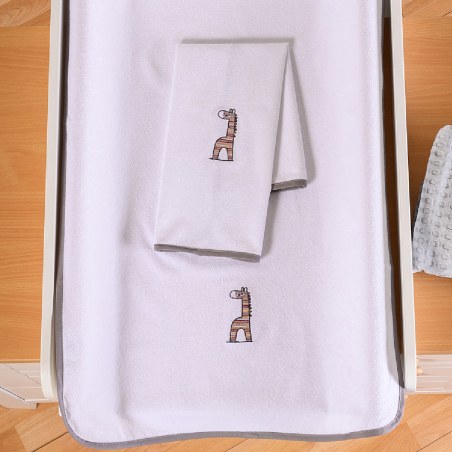 ΑΒΟ Σελτεδάκι 60*80 Γκρί Σχέδιο Καμηλοπάρδαλη