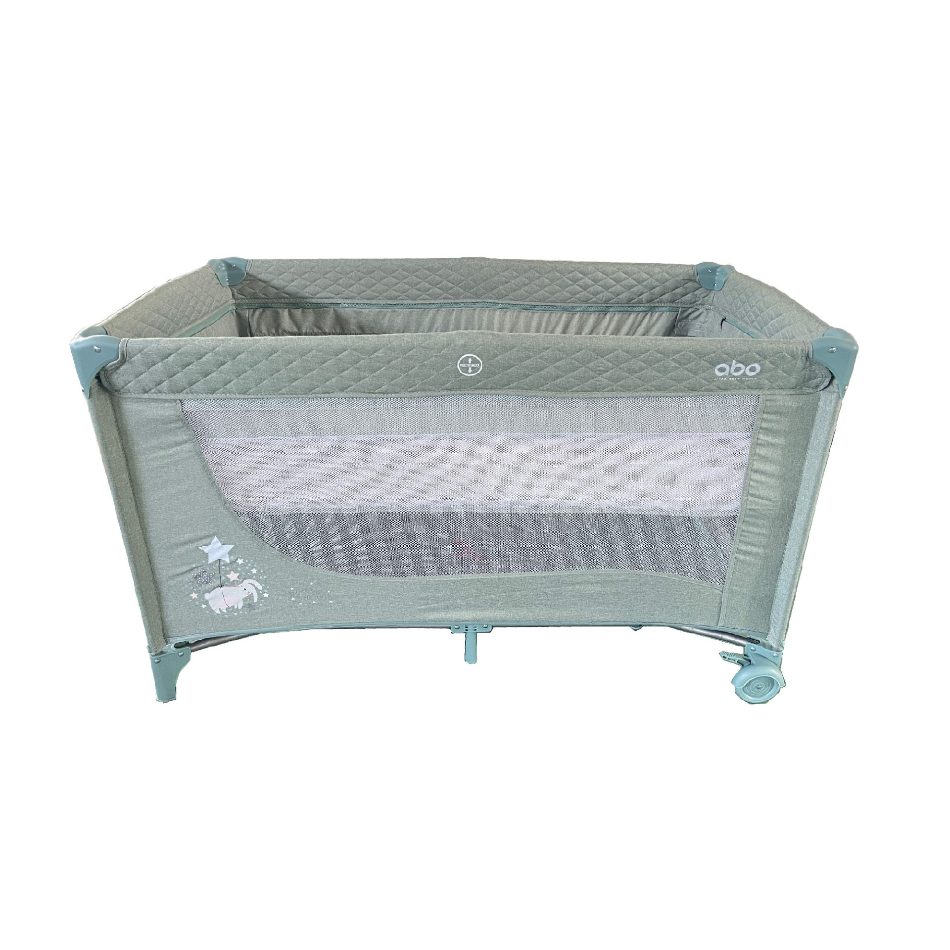 abo ΑΒΟ Παρκοκρέβατο Αβο Μέντα 2 Θέσεων