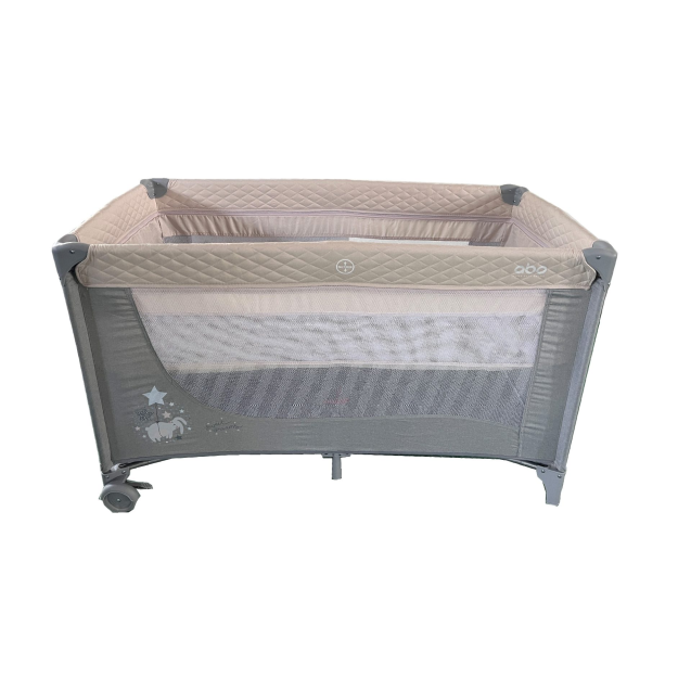 ΑΒΟ Παρκοκρέβατο Αβο Μπεζ 2 Θέσεων