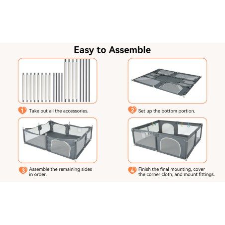 ΑΒΟ Πάρκο -Παιδική Χαρά 1,80 X 1,50  Εκ