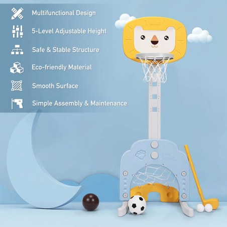 ΑΒΟ Παιδική Μπασκέτα 3-1 Λιοντάρι