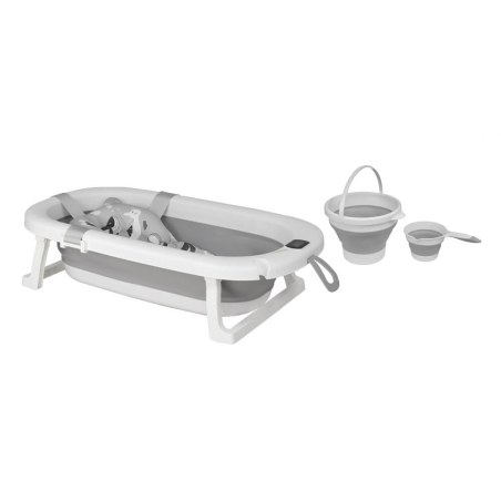 Μπανιέρα Πτυσσόμενη Bebe Stars Foldy SET με Θερμόμετρο και αξεσουάρ 26-100