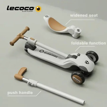 Ποδήλατο Ισορροπίας/Σκούτερ Lecoco C-speed LV3-c Καφέ L-692951