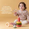 Παιχνίδι Στοίβαξης Taf Toys Stack-a-Panda Για 6+ Μηνών  T-13745