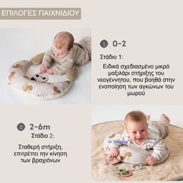 Μαξιλάρι Δραστηριότητων Taf Toys Tummy Time...