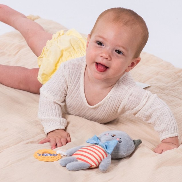 Κρεμαστό Γατάκι Με Μασητικό Taf Toys Clara...