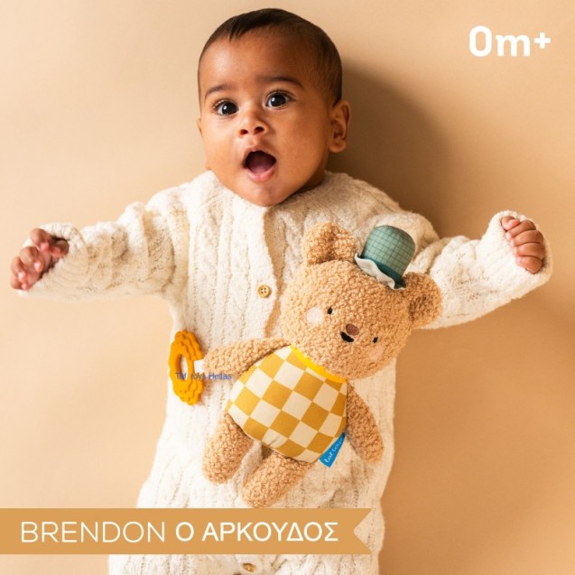 Λούτρινο Αρκουδάκι Με Μασητικό Taf Toys Brendon...