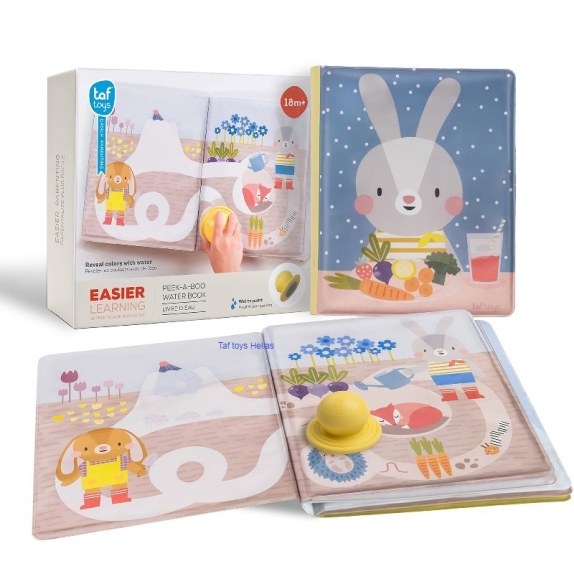 Βιβλίο Δραστηριότητων Taf Toys Peek-A-Boo Water Book T-13465