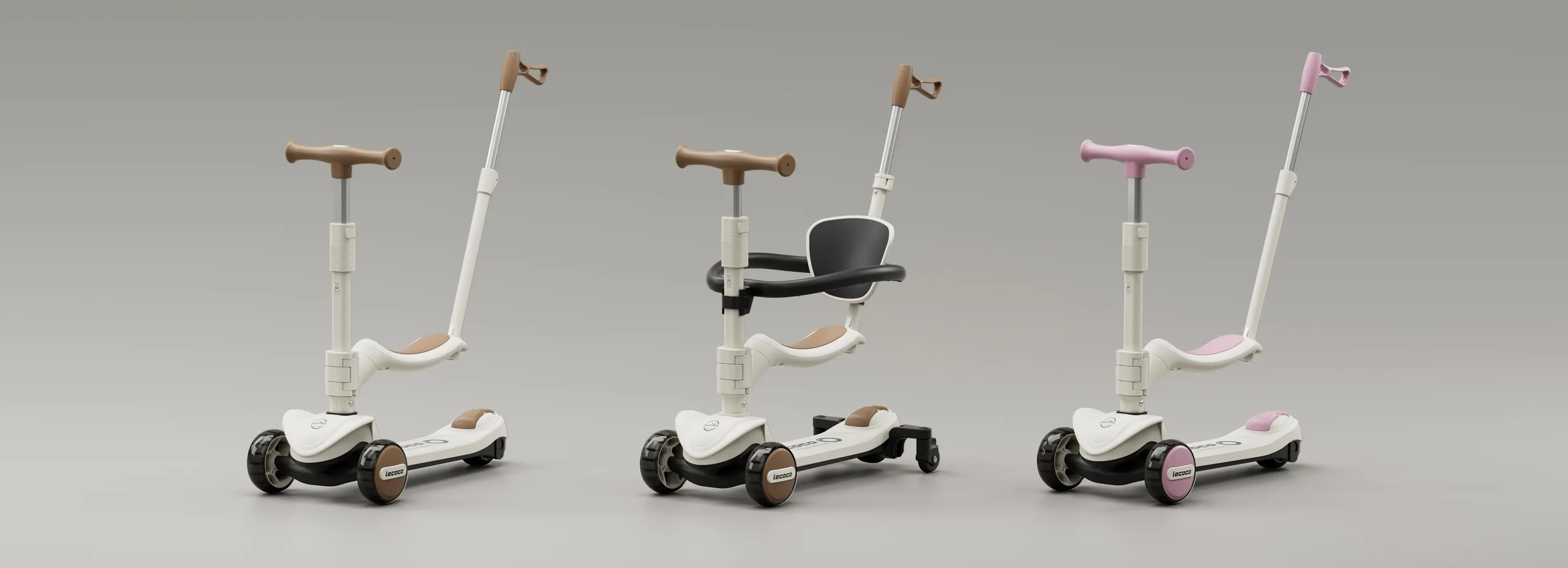 Lecoco Ποδήλατο Ισορροπίας/Σκούτερ Lecoco C-speed LV3-p Ροζ L-692968