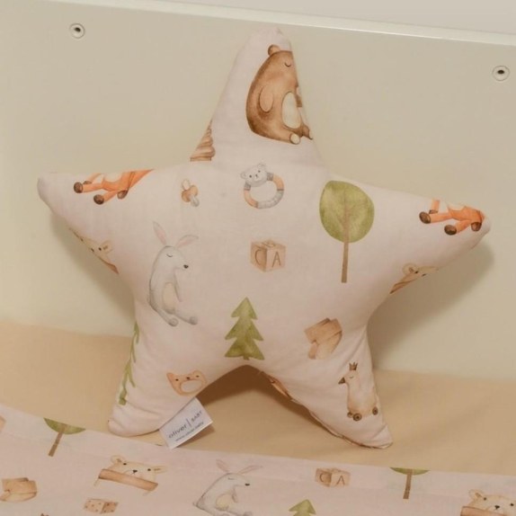 Μαξιλάρι Διακοσμητικό Αστέρι 37x37 cm Design 428 Oliver Baby
