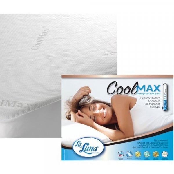 Aδιάβροχο κάλυμμα στρώματος La Luna Coolmax 200x200+40