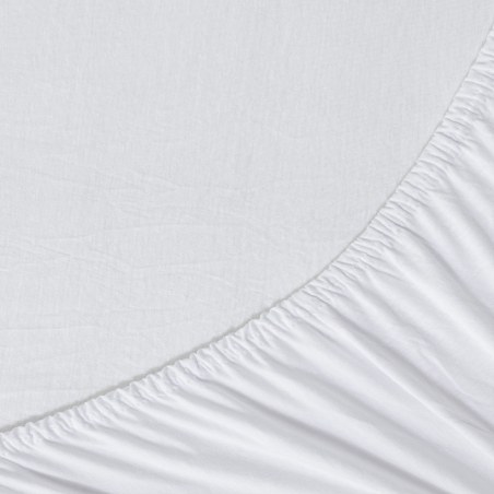 Σεντόνι με λάστιχο La Luna Jersey 120x200+40 Pure White