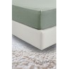 Σεντόνι με λάστιχο La Luna Jersey 120x200+40 Cool Khaki