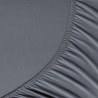 Σεντόνι με λάστιχο La Luna Jersey 100x200+40 Charcoal Grey