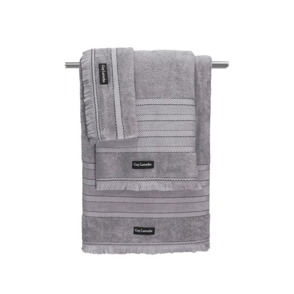 Σετ Πετσέτες 3 Τεμαχίων Guy Laroche Sarlin Melanze