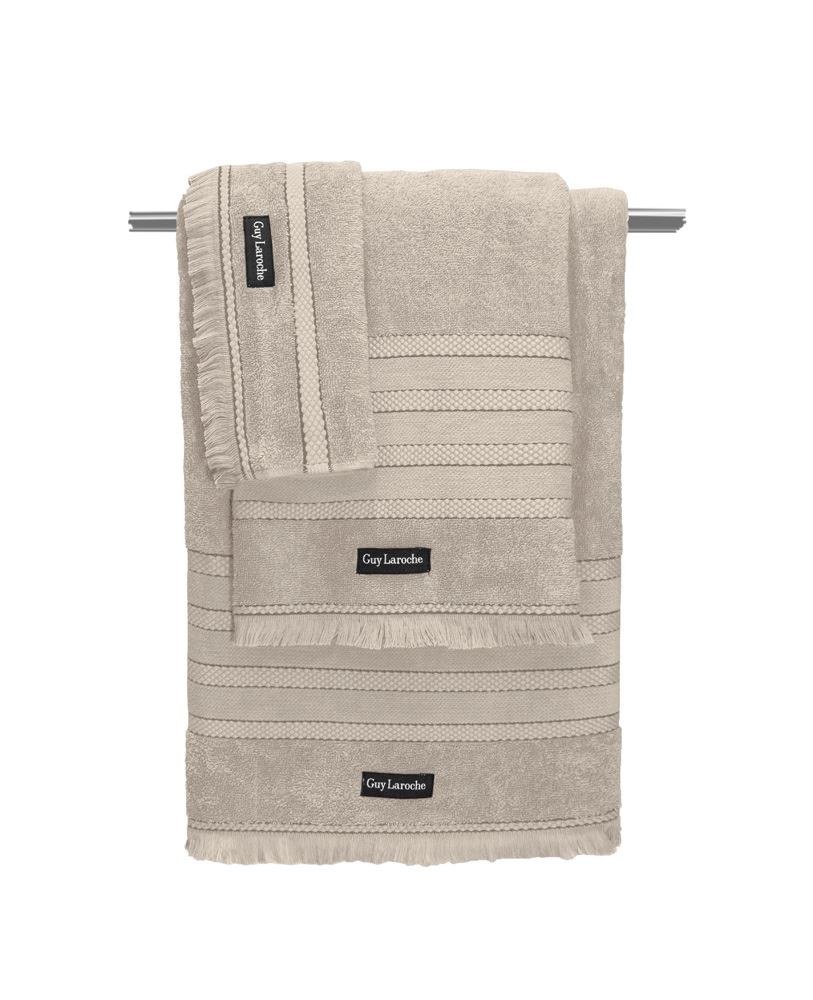 Σετ Πετσέτες 3 Τεμαχίων Guy Laroche Sarlin White