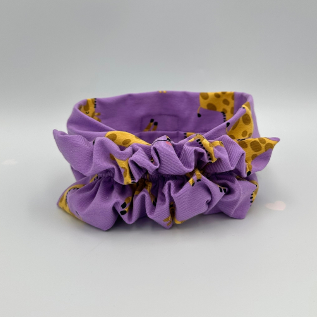 Κορδέλα Μαλλιών The Hippo and The Donkey Purple Wave