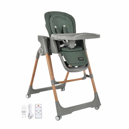 Καρεκλάκι Φαγητού-Κούνια Bebe Stars Serenna Ηλεκτρικό 2 In 1 Green 871-176