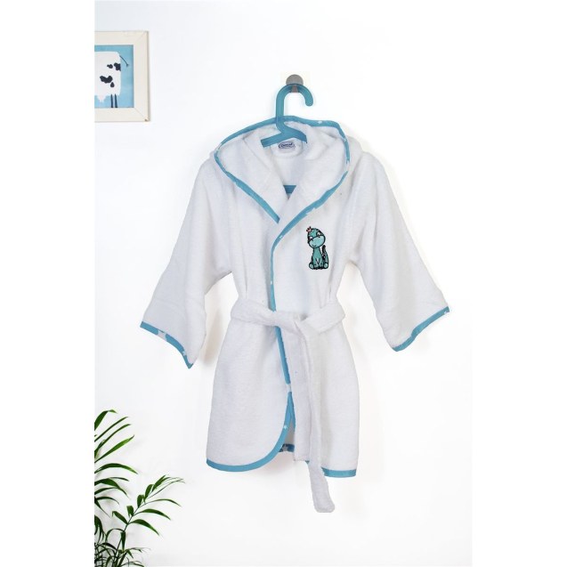 Μπουρνούζι Με Κέντημα Dimcol Dinosaur 180 Size:...