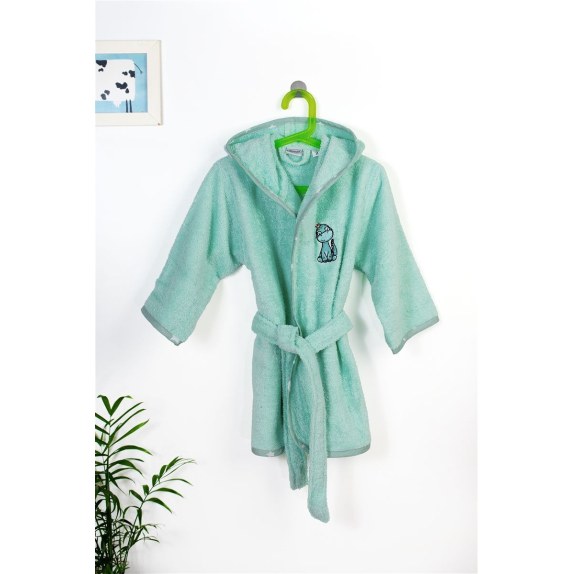 Μπουρνούζι Με Κέντημα Dimcol Dinosaur 182 Size: 02 Mint