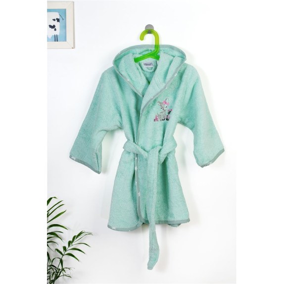 Μπουρνούζι Με Κέντημα Dimcol Deer 199 Size: 04 Mint