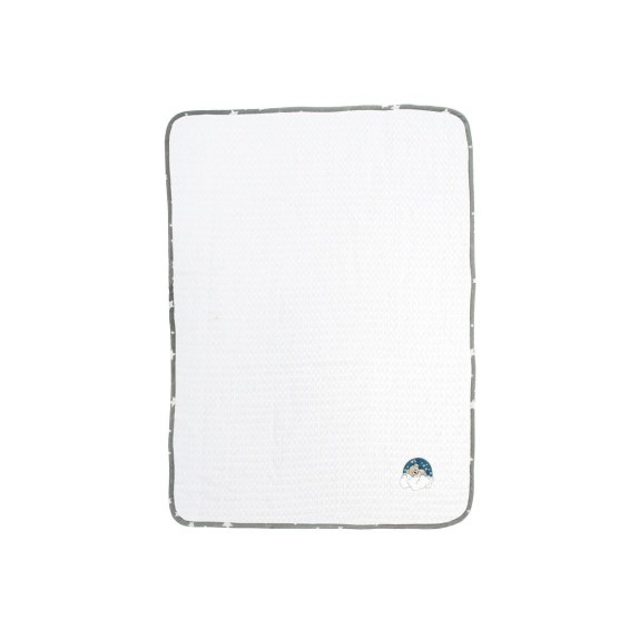 Κουβέρτα Πικέ Κούνιας Dimcol Cloudy Bear 176 100X160...