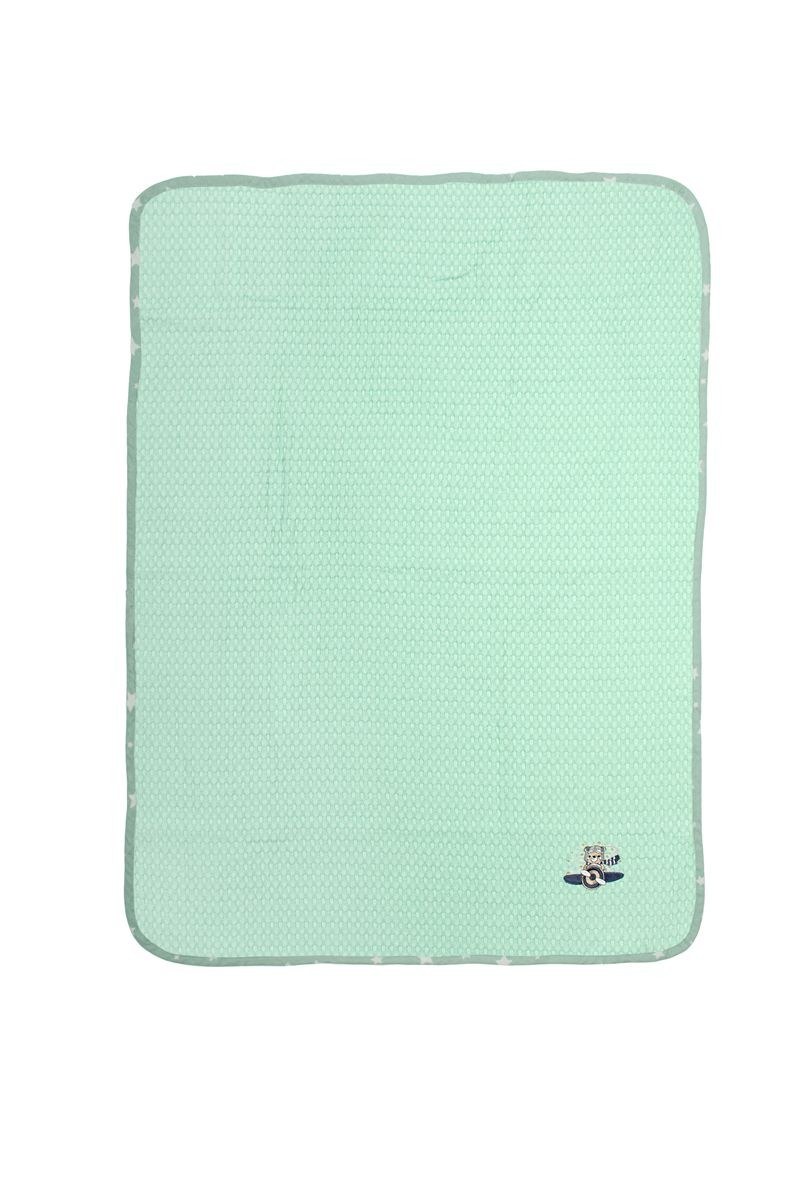 Κουβέρτα Πικέ Κούνιας Dimcol Aviator 186 100X160 Mint