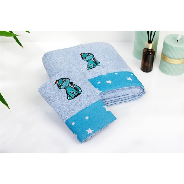 Σετ Βρεφικές Πετσέτες 2 Τεμαχίων Dimcol...